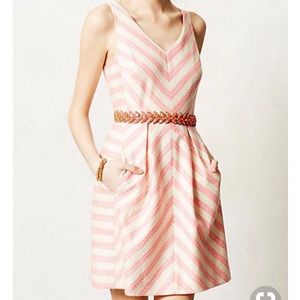 EUC Anthropologie Striped Dress with Pockets
